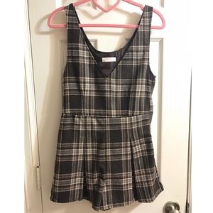 Liz Lisa Plaid Romper